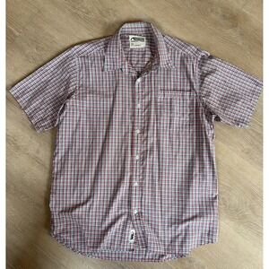 Mountain‎ Khakis Jackson Hole WY Shirt Men Size L Button Down Long Sleeve Plaid